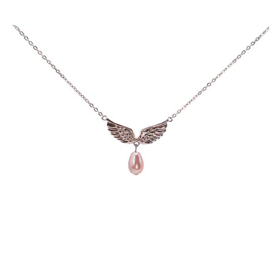 Alba Wings Pearl Necklace
