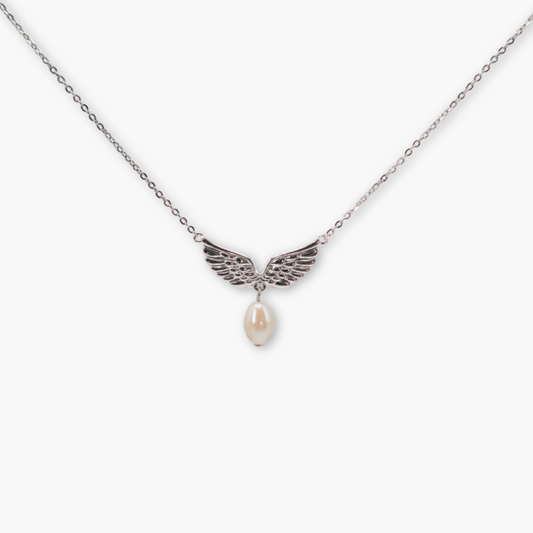 Alba Wings Pearl Necklace