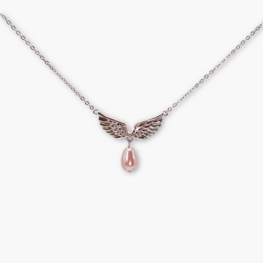 Alba Wings Pearl Necklace