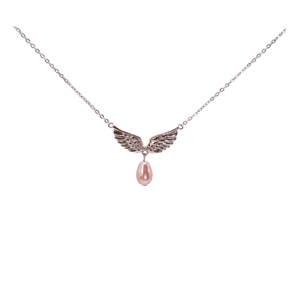 Alba Wings Pearl Necklace