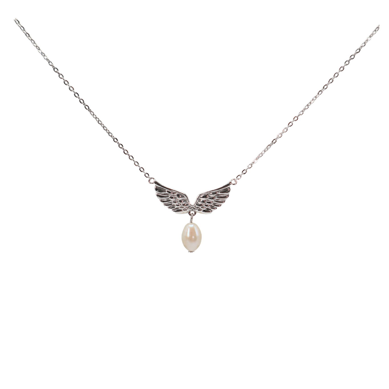 Alba Wings Pearl Necklace