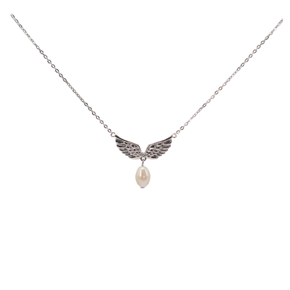 Alba Wings Pearl Necklace