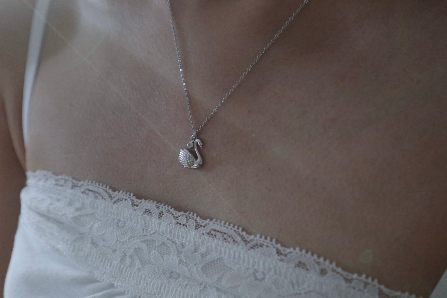 Cygnus Swan Necklace