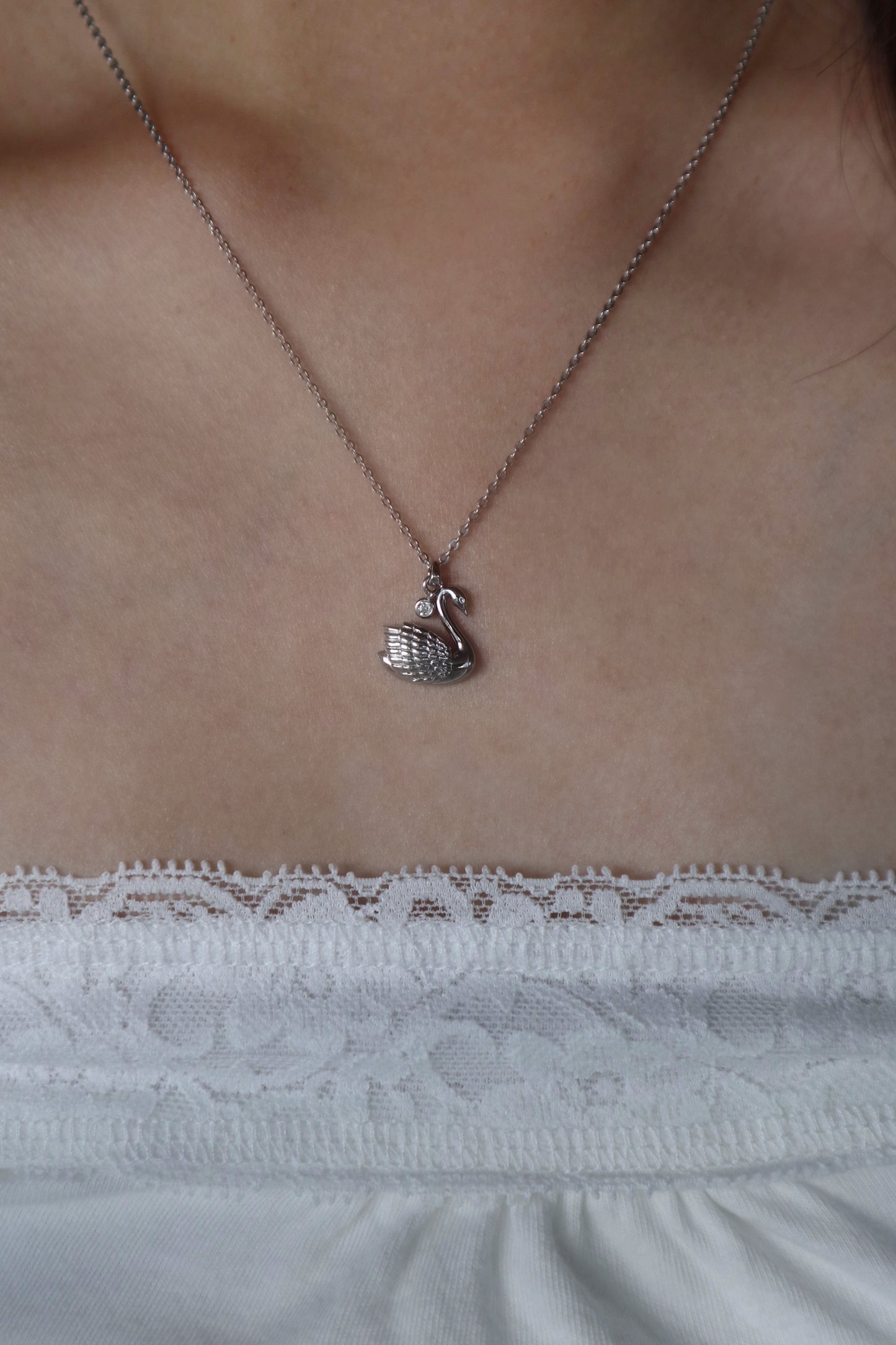 Cygnus Swan Necklace