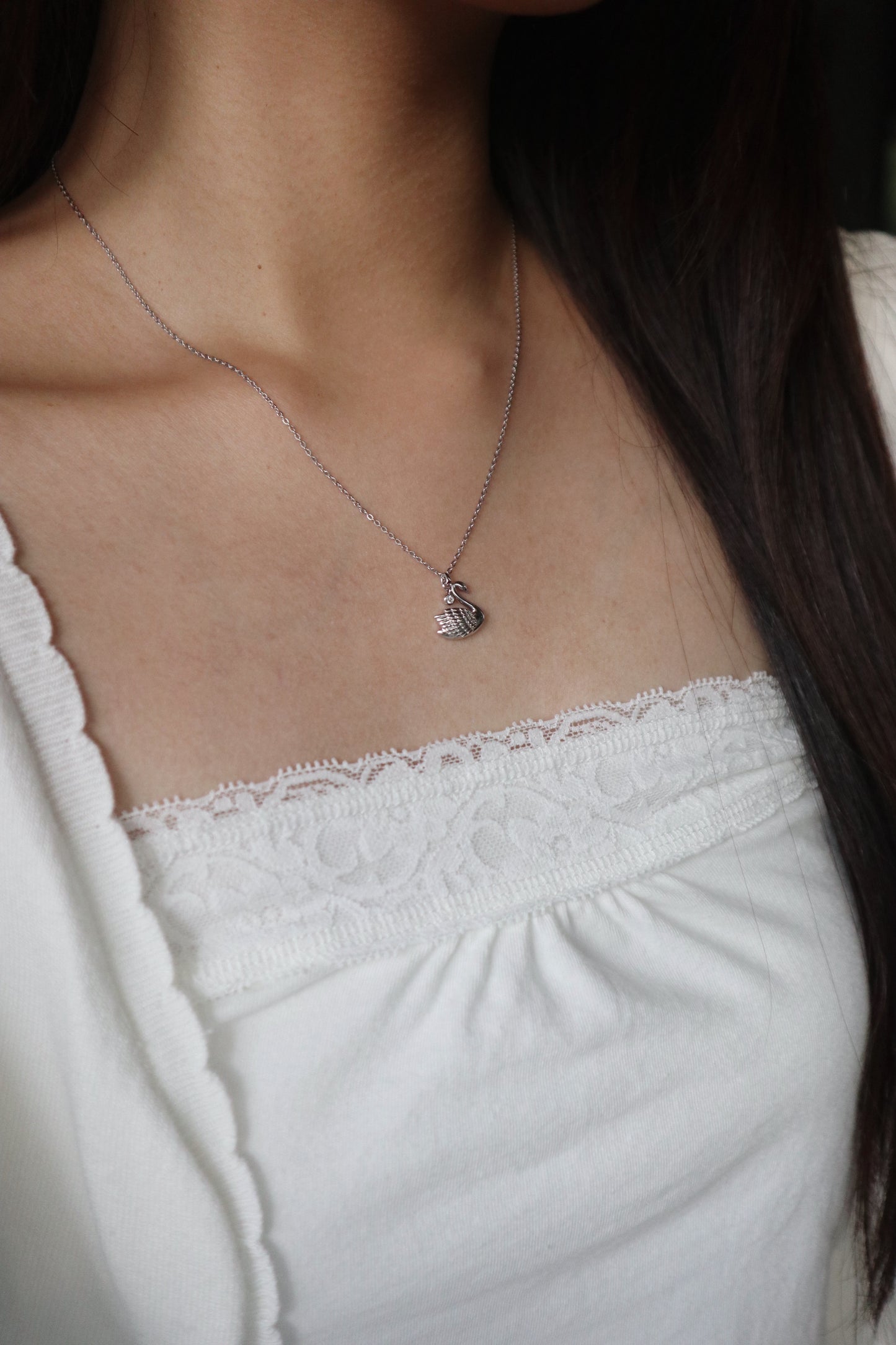 Cygnus Swan Necklace