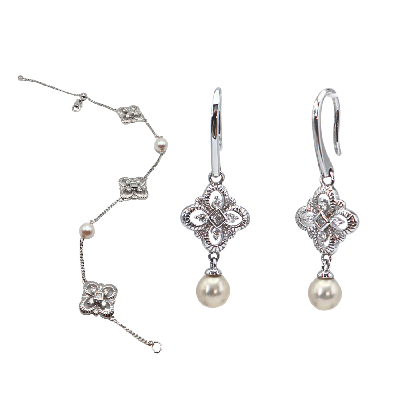 Felicity Set | Earrings and bracelet