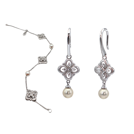 Felicity Set | Earrings and bracelet